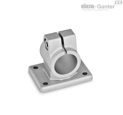 GN 146 Flanged Connector Clamps | Elesa+Ganter